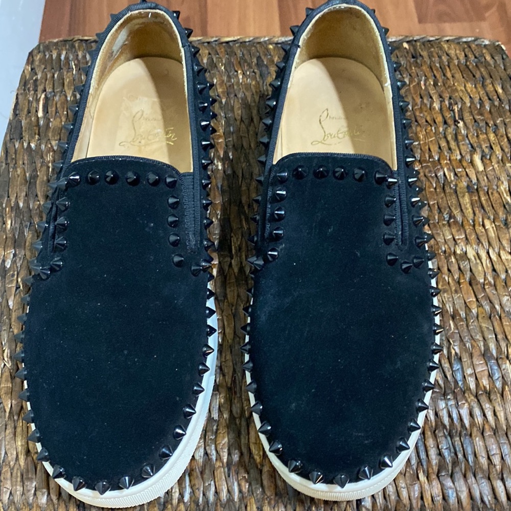 Christian Louboutin slip on studs shoes - Picture 3 of 16